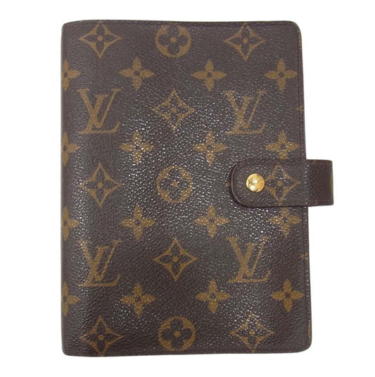 LOUIS VUITTON ルイ・ヴィトン R20105 モノグラム アジェンダ MM ブラウン系【中古】