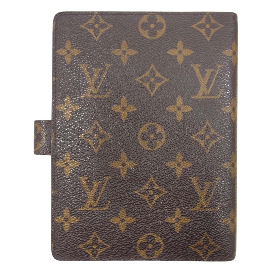 LOUIS VUITTON ルイ・ヴィトン R20105 モノグラム アジェンダ MM ブラウン系【中古】