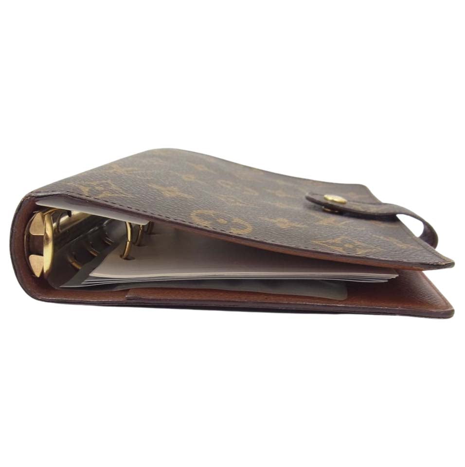 LOUIS VUITTON ルイ・ヴィトン R20105 モノグラム アジェンダ MM ブラウン系【中古】