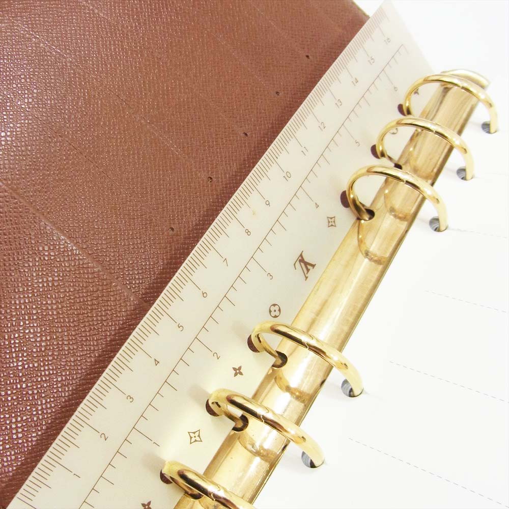 LOUIS VUITTON ルイ・ヴィトン R20105 モノグラム アジェンダ MM ブラウン系【中古】