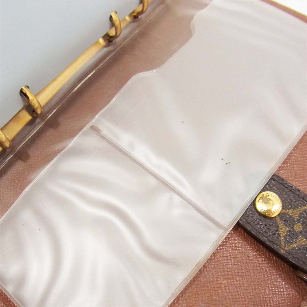 LOUIS VUITTON ルイ・ヴィトン R20105 モノグラム アジェンダ MM ブラウン系【中古】