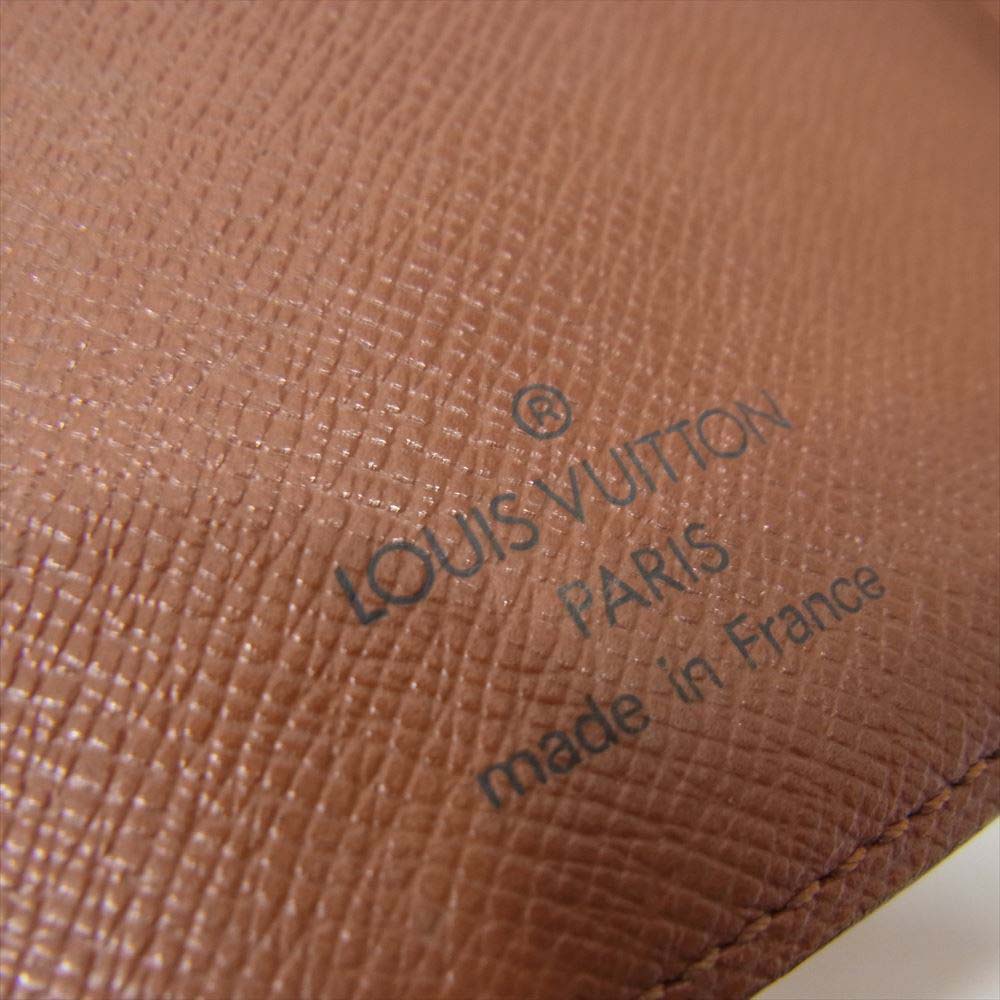 LOUIS VUITTON ルイ・ヴィトン R20105 モノグラム アジェンダ MM ブラウン系【中古】