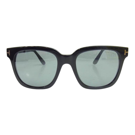 TOM FORD トムフォード TF-474-D 01C ウェリントン ミラーレンズ サングラス ブラック系【中古】