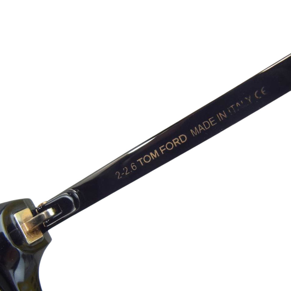 TOM FORD トムフォード TF-474-D 01C ウェリントン ミラーレンズ サングラス ブラック系【中古】