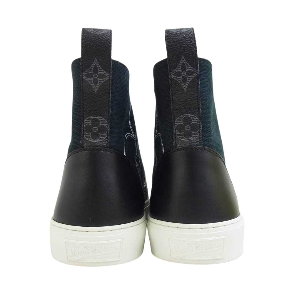 LOUIS VUITTON ルイ・ヴィトン TATTOO FOREVER BOOTS SNEAKER タトゥーライン ハイカット スニーカー ブラック系 7【新古品】【未使用】【中古】