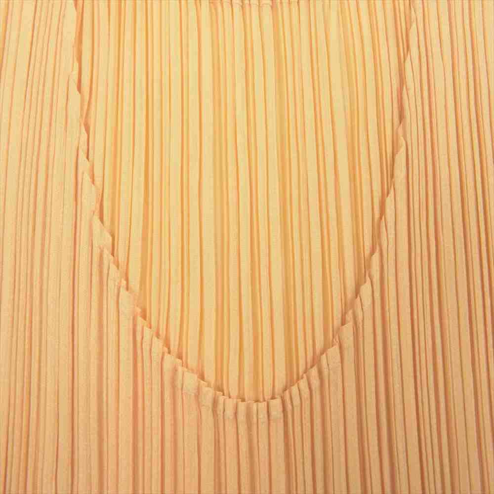 PLEATS PLEASE プリーツプリーズ イッセイミヤケ PP61-JK219 プリーツ加工 ノースリーブ チュニック ベージュ系 3【美品】【中古】