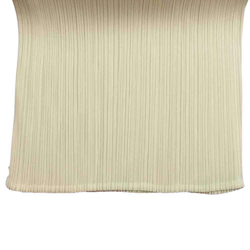 PLEATS PLEASE プリーツプリーズ イッセイミヤケ P62-JF343 プリーツ加工 ストレート パンツ ホワイト系 3【中古】