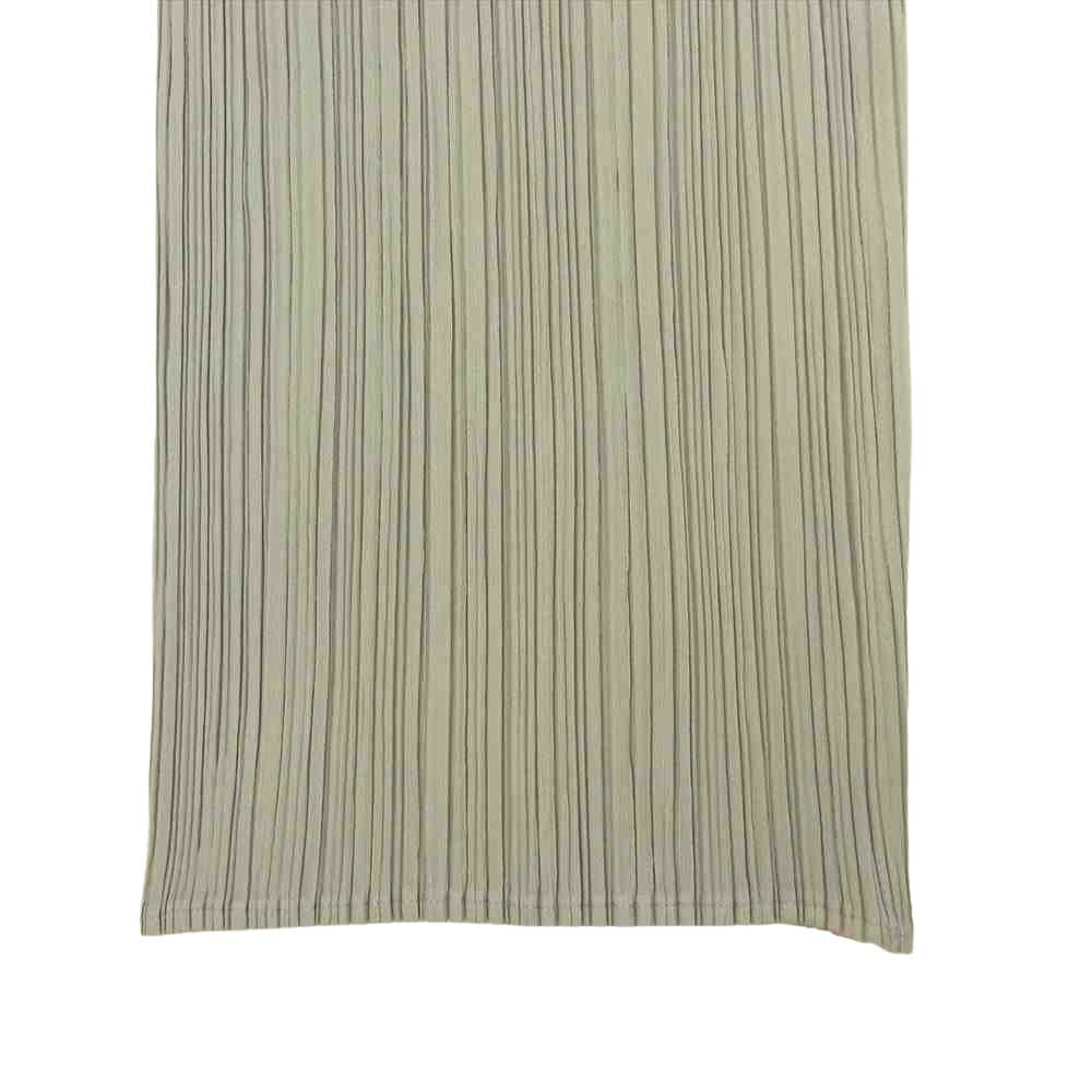 PLEATS PLEASE プリーツプリーズ イッセイミヤケ PP41-JF609 プリーツ加工 ストレート パンツ グレー系 M【美品】【中古】