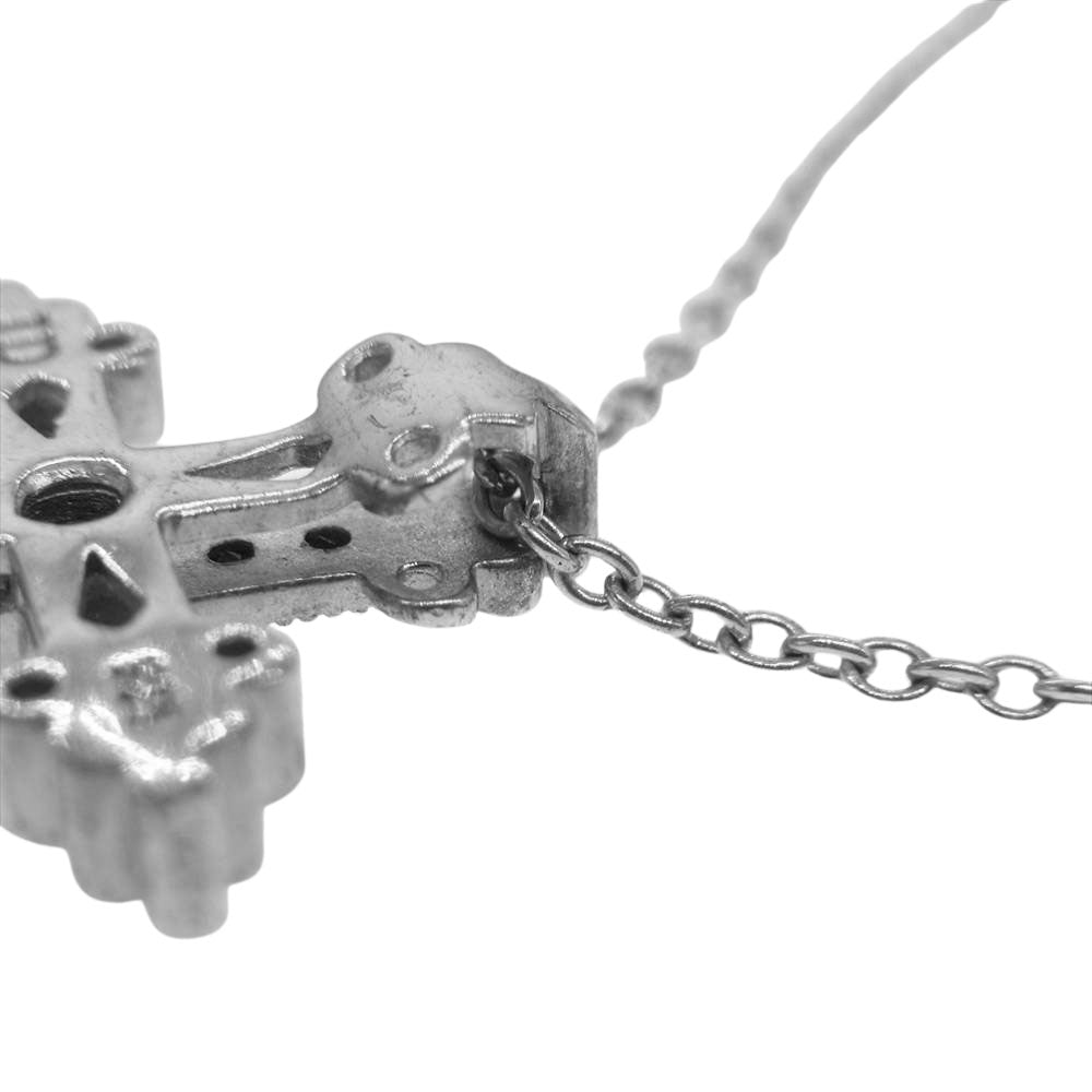 Justin Davis ジャスティンデイビス SNJ457 DARK AGE ダークエイジ クロス ネックレス シルバー系【中古】