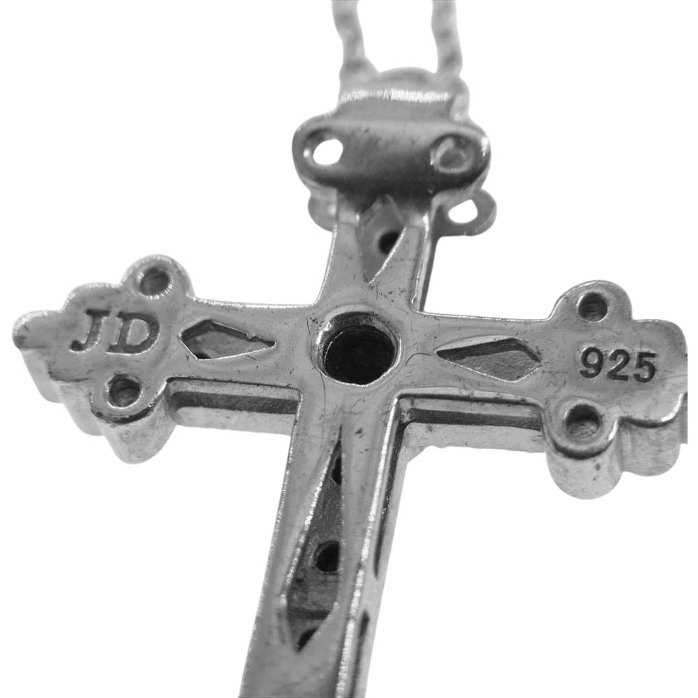 Justin Davis ジャスティンデイビス SNJ457 DARK AGE ダークエイジ クロス ネックレス シルバー系【中古】