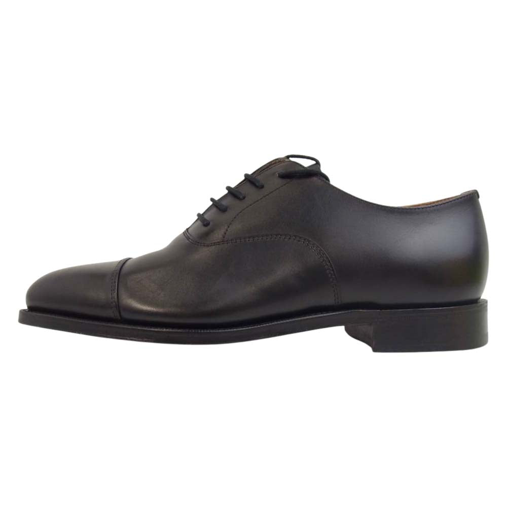 グレンソン 22346 LONDON ロンドン 内羽根 ストレートチップ レザー シューズ ブラック ブラック系 6 1/2【新古品】【未使用】【中古】