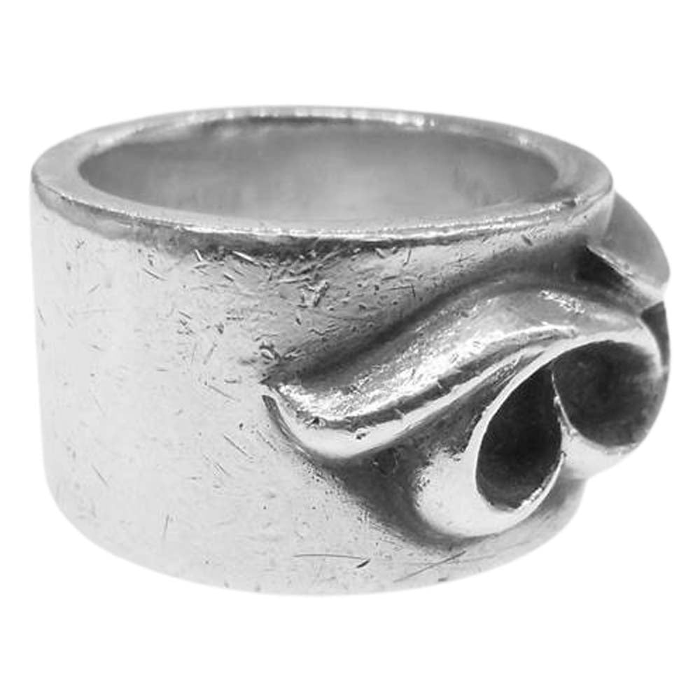 CHROME HEARTS クロムハーツ（原本無） シングル ワイド ヴァイン バンド リング シルバー系【中古】