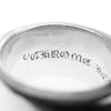 CHROME HEARTS クロムハーツ（原本無） シングル ワイド ヴァイン バンド リング シルバー系【中古】
