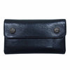 CHROME HEARTS クロムハーツ（原本無） WAVE WALLET クロスボール ボタン ウェーブ ウォレット ブラック系【中古】