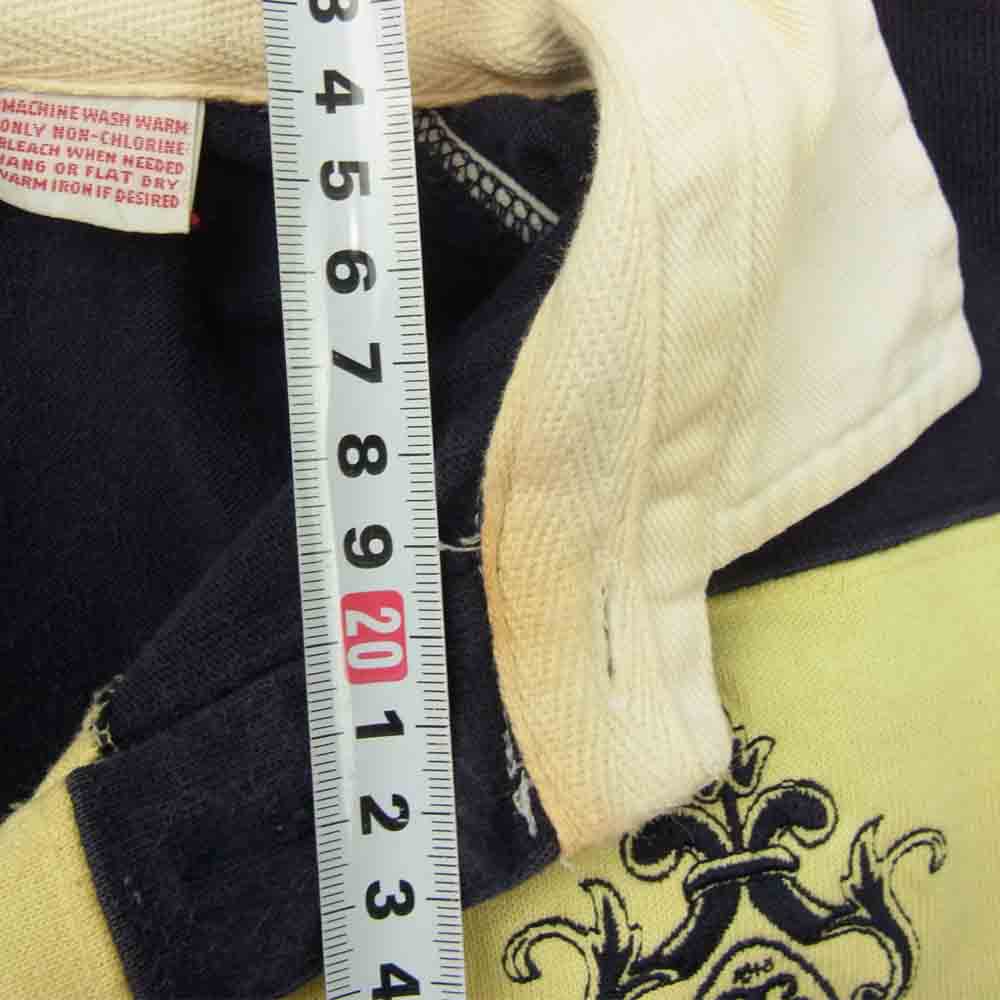 Brooks Brothers ブルックスブラザーズ ヴィンテージ ラガー シャツ イエロー系 ネイビー系 L【中古】