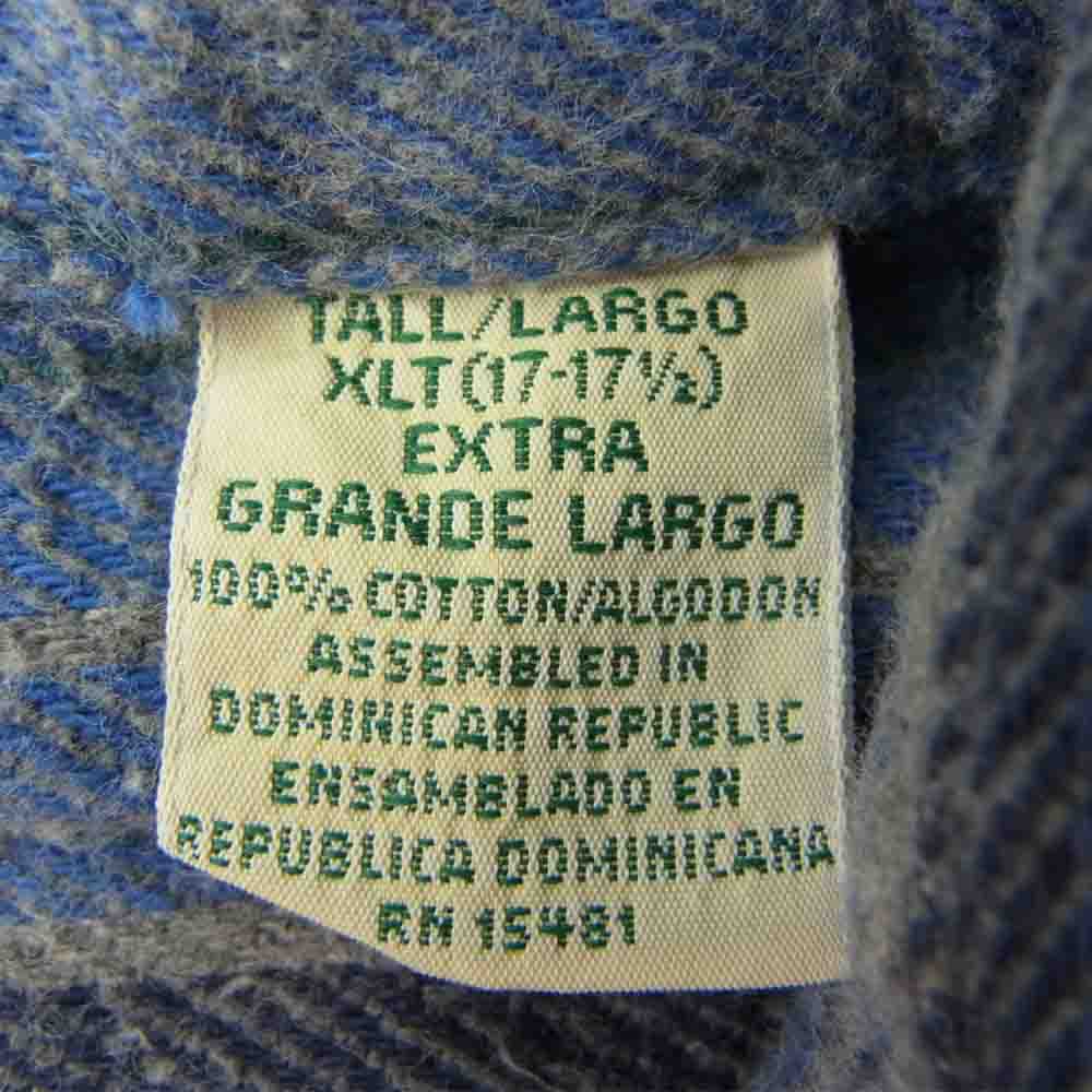 セント ジョンズベイ ヴィンテージ ヘビーネル シャツ ブルー ブルー系 17～17.5【中古】