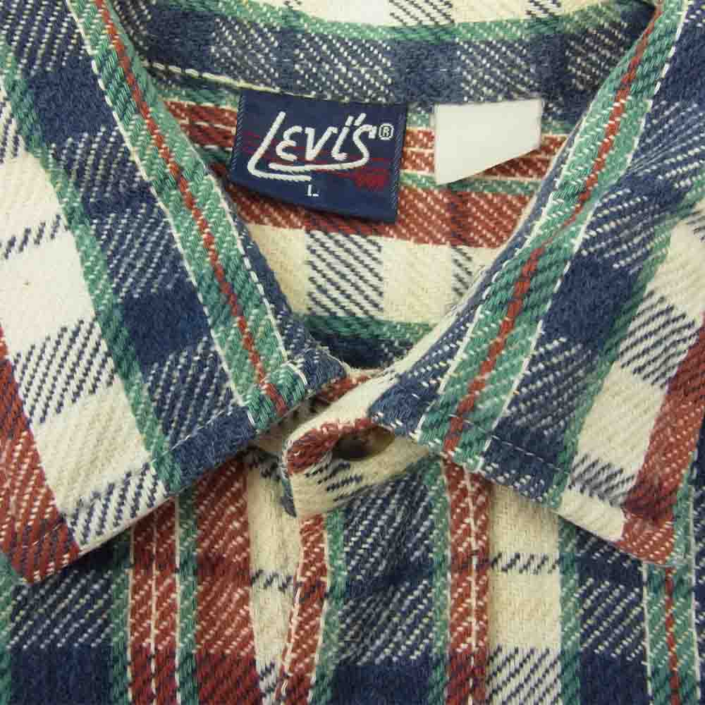 Levi's リーバイス ヴィンテージ 70s ヘビーネル チェック シャツ マルチカラー系【中古】