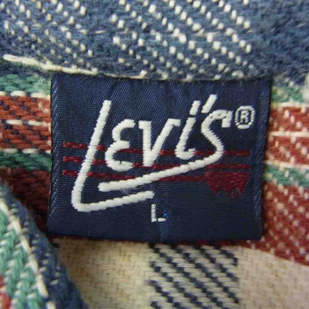 Levi's リーバイス ヴィンテージ 70s ヘビーネル チェック シャツ マルチカラー系【中古】
