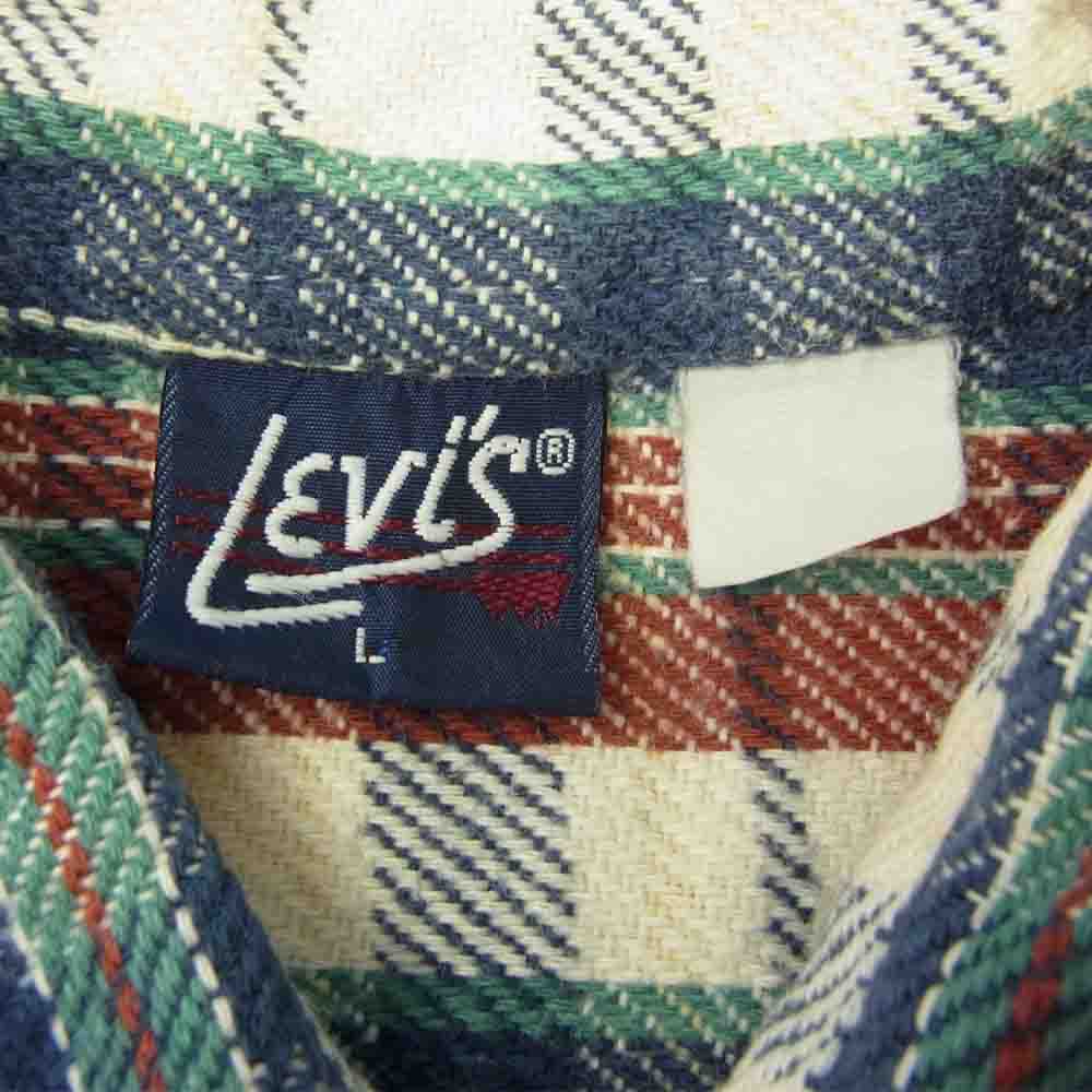 Levi's リーバイス ヴィンテージ 70s ヘビーネル チェック シャツ マルチカラー系【中古】