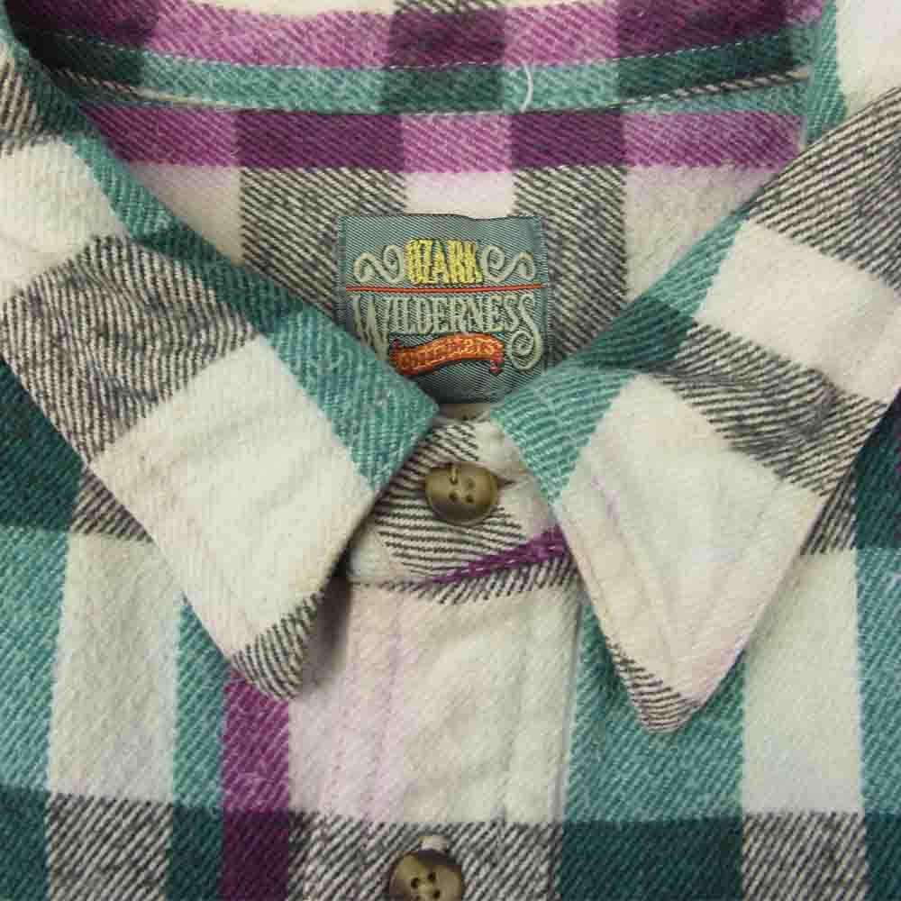 オザーク ウィルダネス ヴィンテージ ヘビーネル チェック シャツ マルチカラー系 XL【中古】