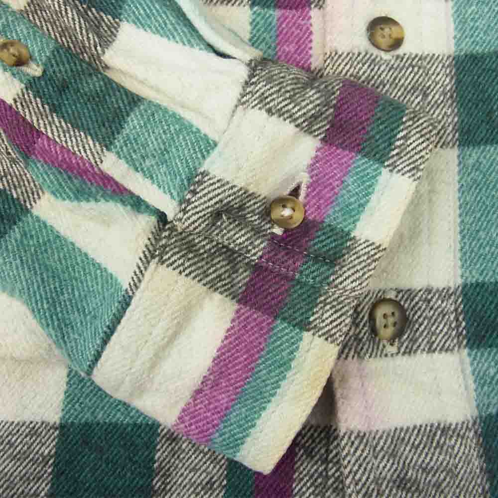 オザーク ウィルダネス ヴィンテージ ヘビーネル チェック シャツ マルチカラー系 XL【中古】