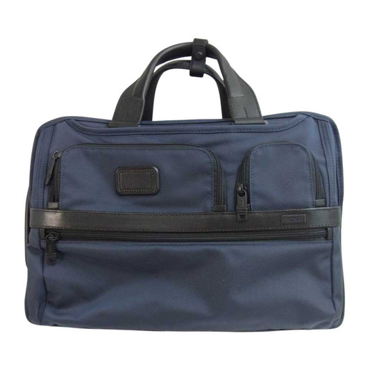 SOPH ソフ TUMI トゥミ 98185-1599 26180ND2E ALPHA II THREE WAY BRIEF アルファ2 3WAY ブリーフケース ネイビー系【新古品】【未使用】【中古】
