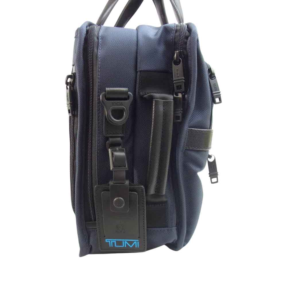 SOPH ソフ TUMI トゥミ 98185-1599 26180ND2E ALPHA II THREE WAY BRIEF アルファ2 3WAY ブリーフケース ネイビー系【新古品】【未使用】【中古】