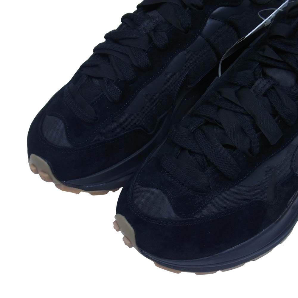 NIKE ナイキ DD1875 001 × Sacai VAPORWAFFLE サカイ ヴェイパーワッフル BLACK/GUM ブラック系 US9【新古品】【未使用】【中古】