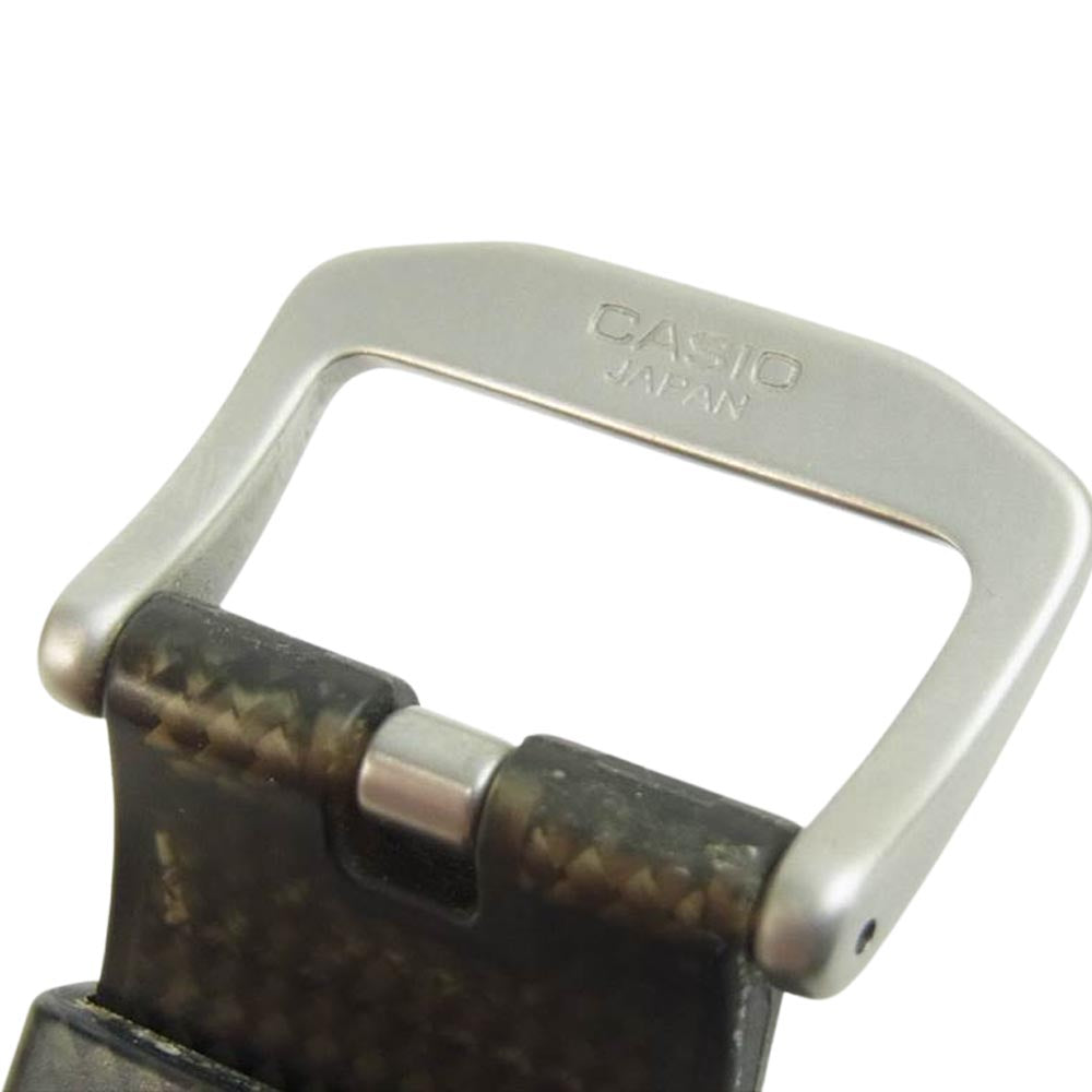 CASIO カシオ PRO TREK PRW-6100Y プロトレック トリプルセンサー タフソーラー 電波 腕時計 ブラック系【中古】
