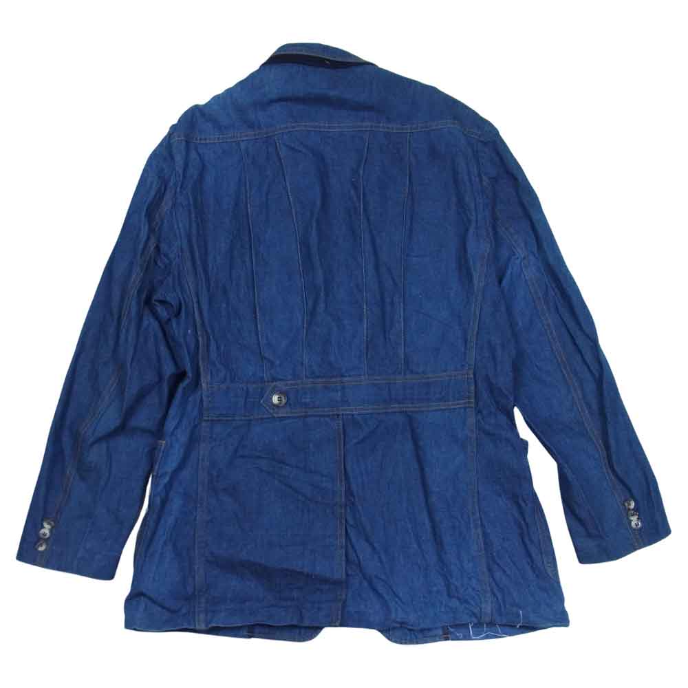 Lee リー ヴィンテージ 70s USA製 Lee Set デニム ジャケット インディゴブルー系 46R【中古】