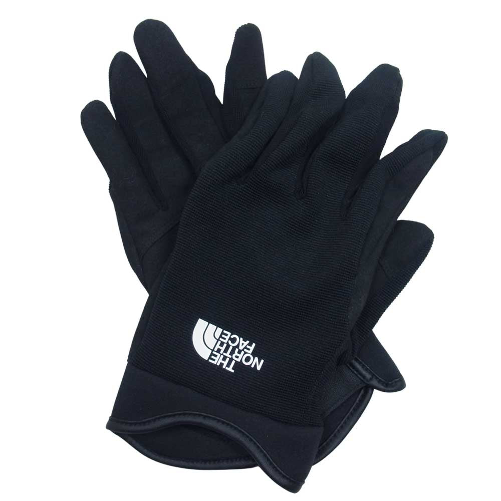 THE NORTH FACE ノースフェイス NN12102 Simple Trekkers Glove シンプル トレッカーズ グローブ ブラック系 L【中古】
