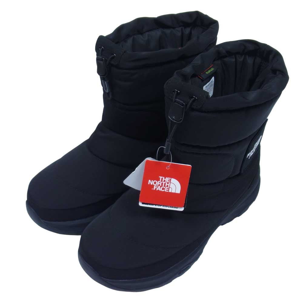 THE NORTH FACE ノースフェイス NP51876 NUPTSE BOOTIE WP VI LOGO ヌプシ ブーティ VIロゴ ブーツ ブラック系 US9【新古品】【未使用】【中古】