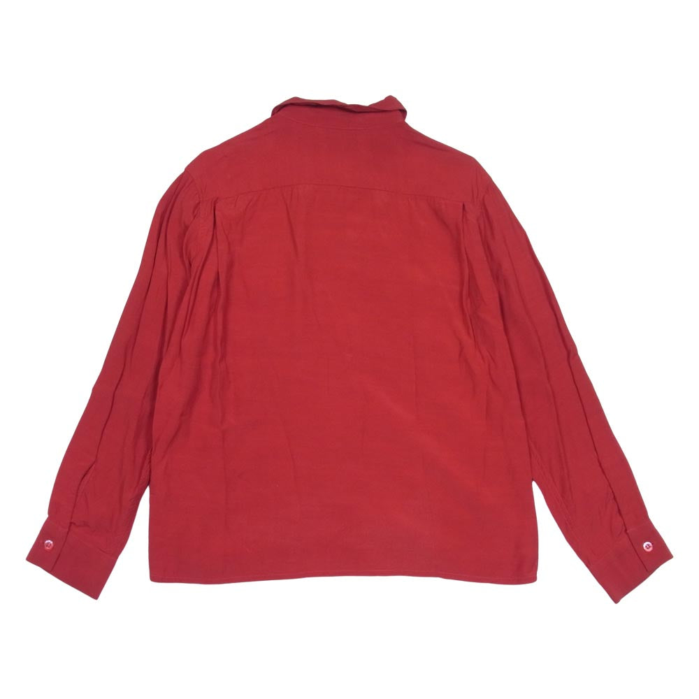 TENDERLOIN テンダーロイン T-RAYON Shirt レーヨンシャツ レッド系 S【中古】