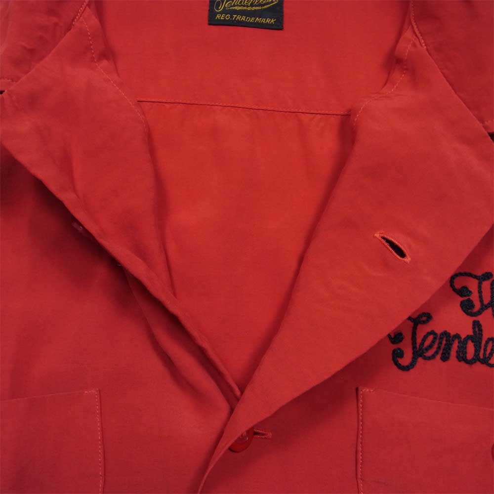TENDERLOIN テンダーロイン T-RAYON Shirt レーヨンシャツ レッド系 S【中古】