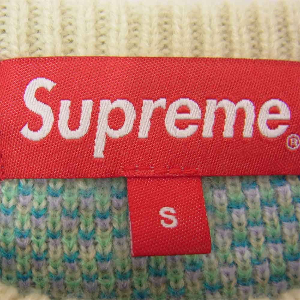 Supreme シュプリーム 21SS Street Signs Sweater ストリート サイン セーター マルチカラー系 S【美品】【中古】