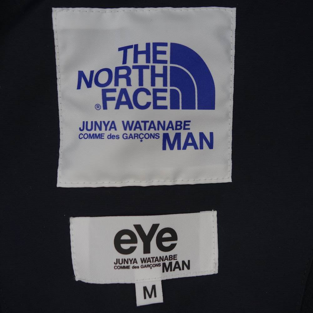 JUNYA WATANABE COMME des GARCONS MAN ジュンヤワタナベコムデギャルソンマン WF-J922 eYe The North Face ノースフェイス AD2020 WF-J922 Hydrene Fleece Jacket ナイロンタッサーラミネート2層 エステルフリース ジャケット ダークネイビー系 M【中古】