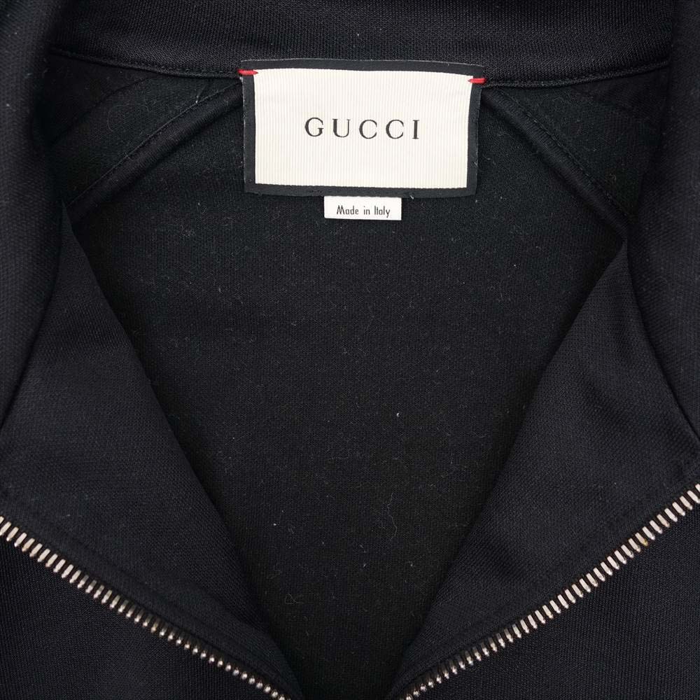 GUCCI グッチ 17AW 474634 X5T39 テクニカル ジャージー ブラック系 M【中古】