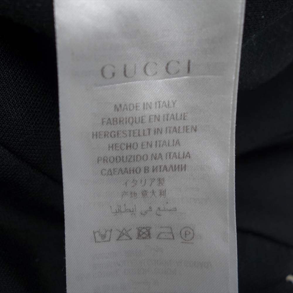 GUCCI グッチ 17AW 474634 X5T39 テクニカル ジャージー ブラック系 M【中古】