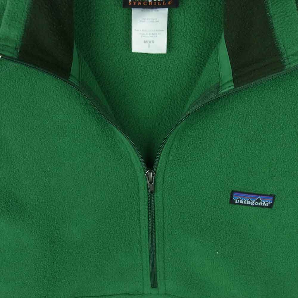 patagonia パタゴニア 08AW 25737 SYNCHILLA シンチラ フリース プルオーバー ジャケット グリーン系 S【中古】