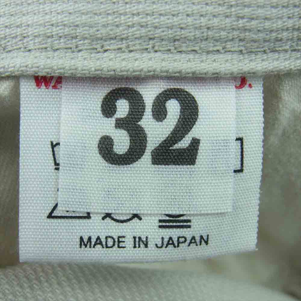 ウェアハウス Lot 1991 BEAMS PLUS ビームス プラス 別注 セコハン ピケ パンツ オフホワイト系 W32 L29【中古】