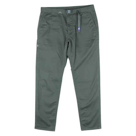 THE NORTH FACE ノースフェイス NT5051N PURPLE LABEL パープル レーベル Strech Twill Taperd Pants ストレッチ テーパード パンツ グレー系 32【中古】