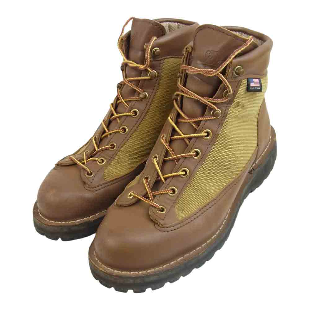 Danner ダナー 30420X USA製 白タグ DJ DANNER LIGHT GORE-TEX ダナーライト ゴアテックス ブーツ ブラウン系 US7.5【中古】