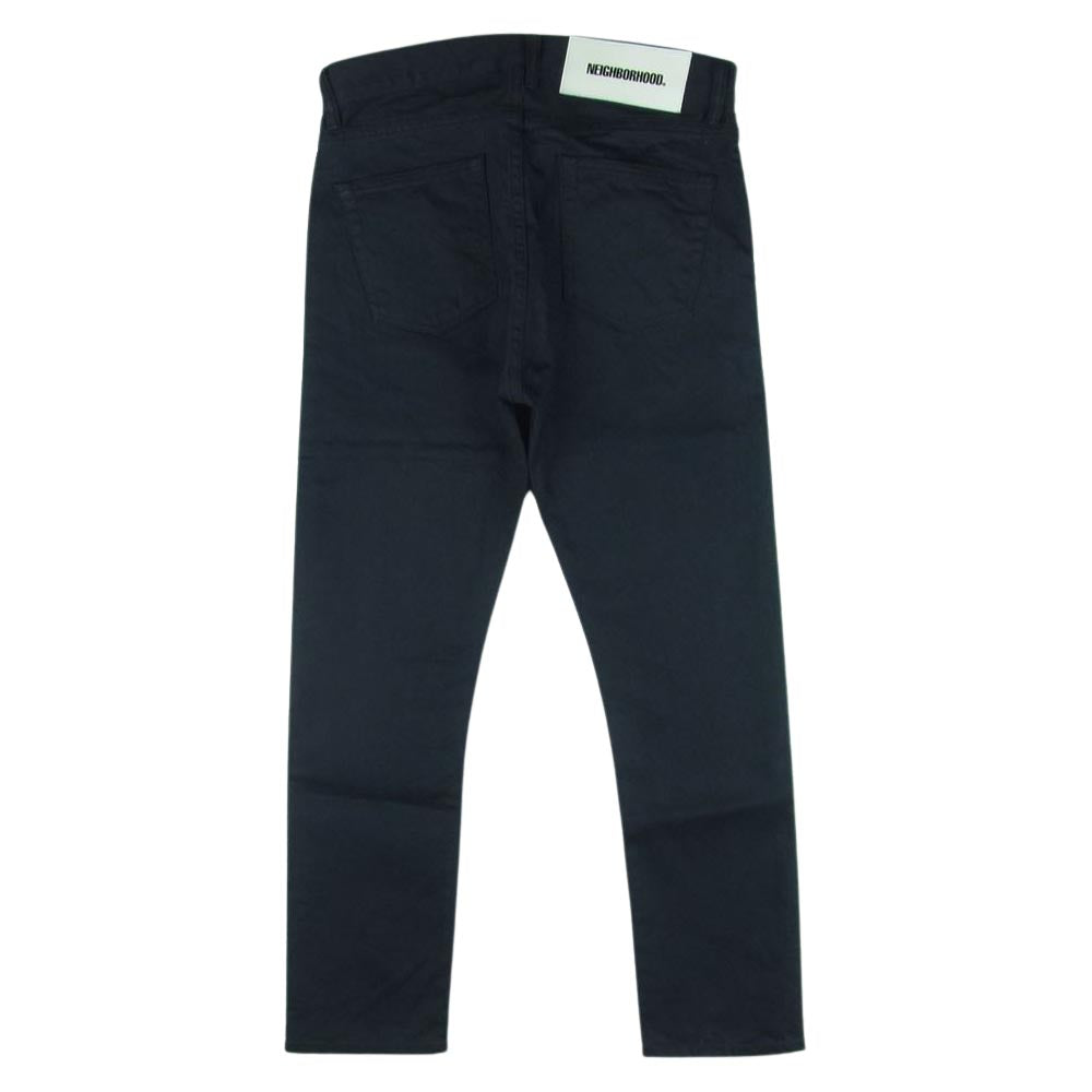NEIGHBORHOOD ネイバーフッド 22SS 221AQNH-PTM05 Skinny / C-PT スキニー パンツ コットン 日本製 ブラック系 S【美品】【中古】