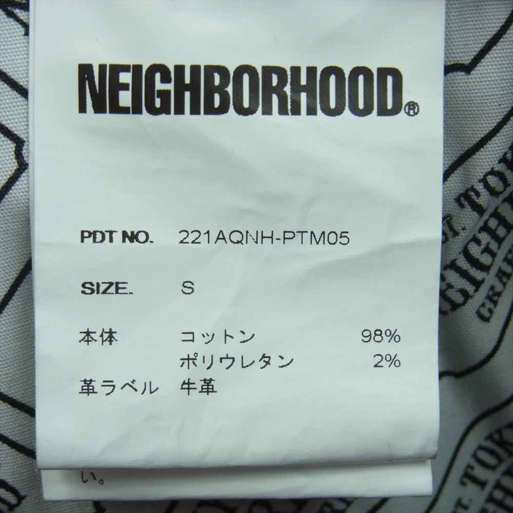 NEIGHBORHOOD ネイバーフッド 22SS 221AQNH-PTM05 Skinny / C-PT スキニー パンツ コットン 日本製 ブラック系 S【美品】【中古】