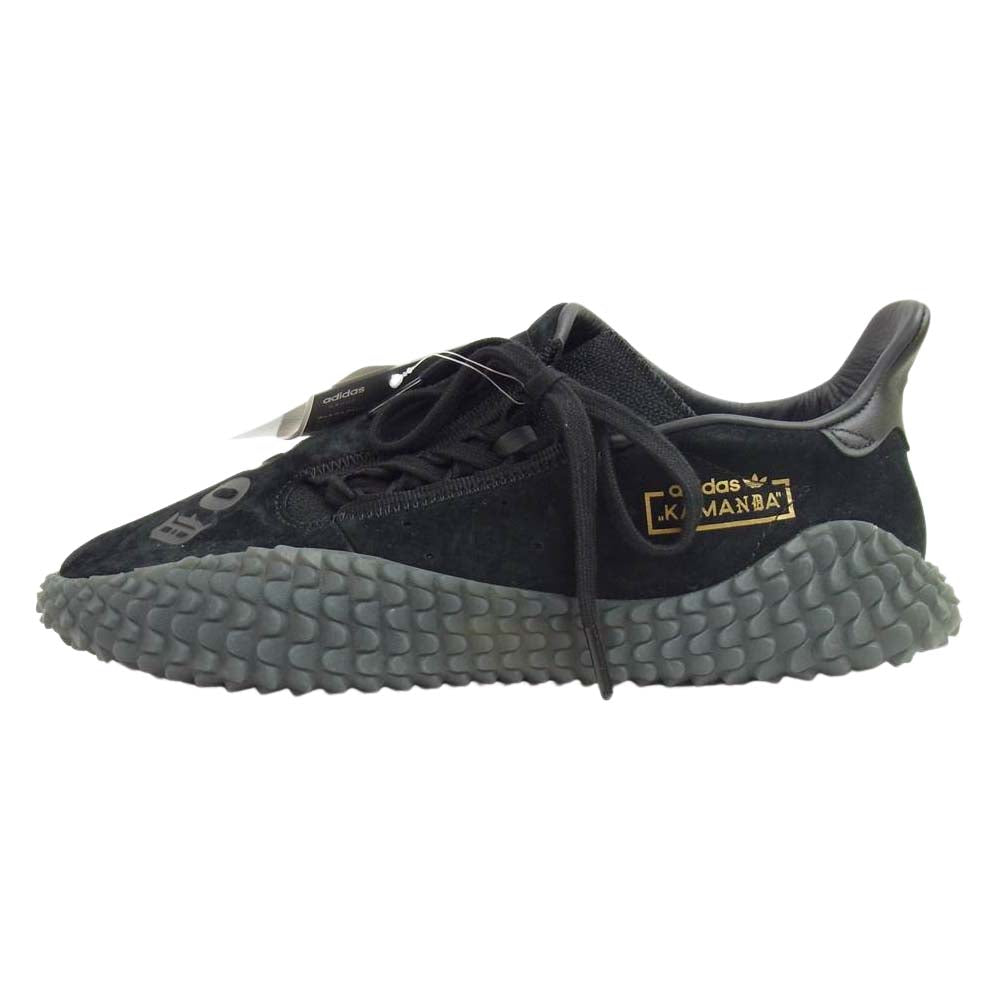 adidas アディダス B37341 × NEIGHBORHOOD アディダス ネイバーフッド  KAMANDA 01 NBHD  カマンダ スニーカー ブラック系 27.5cm【新古品】【未使用】【中古】