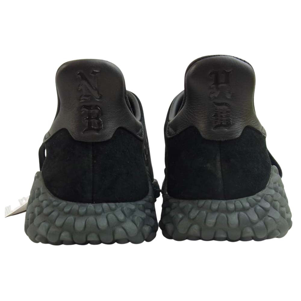 adidas アディダス B37341 × NEIGHBORHOOD アディダス ネイバーフッド  KAMANDA 01 NBHD  カマンダ スニーカー ブラック系 27.5cm【新古品】【未使用】【中古】