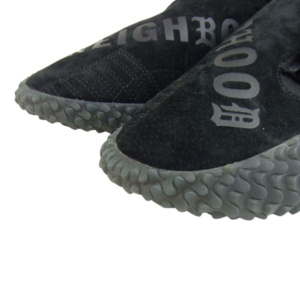 adidas アディダス B37341 × NEIGHBORHOOD アディダス ネイバーフッド  KAMANDA 01 NBHD  カマンダ スニーカー ブラック系 27.5cm【新古品】【未使用】【中古】