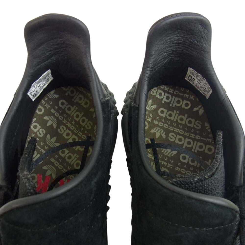 adidas アディダス B37341 × NEIGHBORHOOD アディダス ネイバーフッド  KAMANDA 01 NBHD  カマンダ スニーカー ブラック系 27.5cm【新古品】【未使用】【中古】