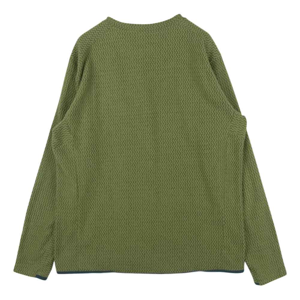 patagonia パタゴニア 21AW 40235 R1 Air Crew R1エア クルー フリース カットソー グリーン系 L【中古】