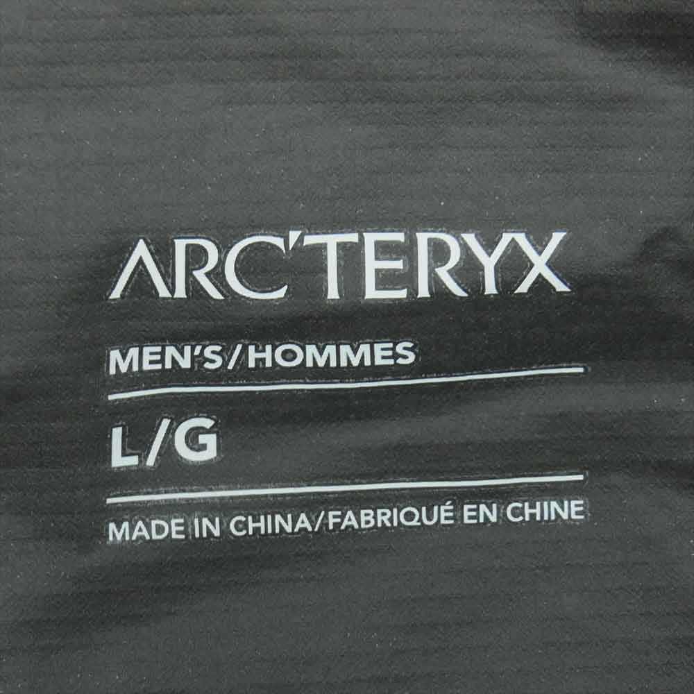 ARC'TERYX アークテリクス 国内正規品 ZETA FL JACKET ゼータ ナイロン ジャケット ブラック系 L【美品】【中古】